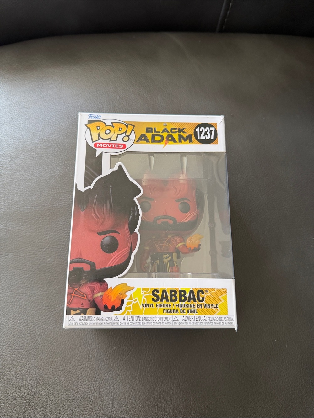 Funko Pop! Black Adam Sabbac Vinyl Figure - Red, Black, Yellow